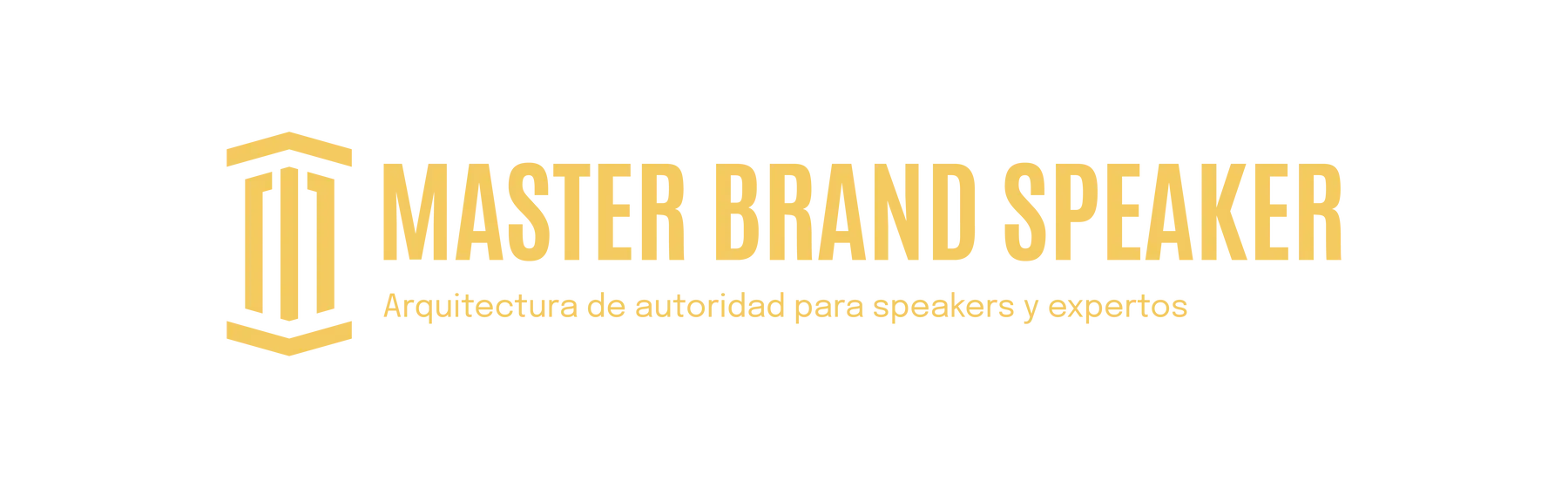 Master Brand Speaker — Arquitectura de autoridad para speakers y expertos